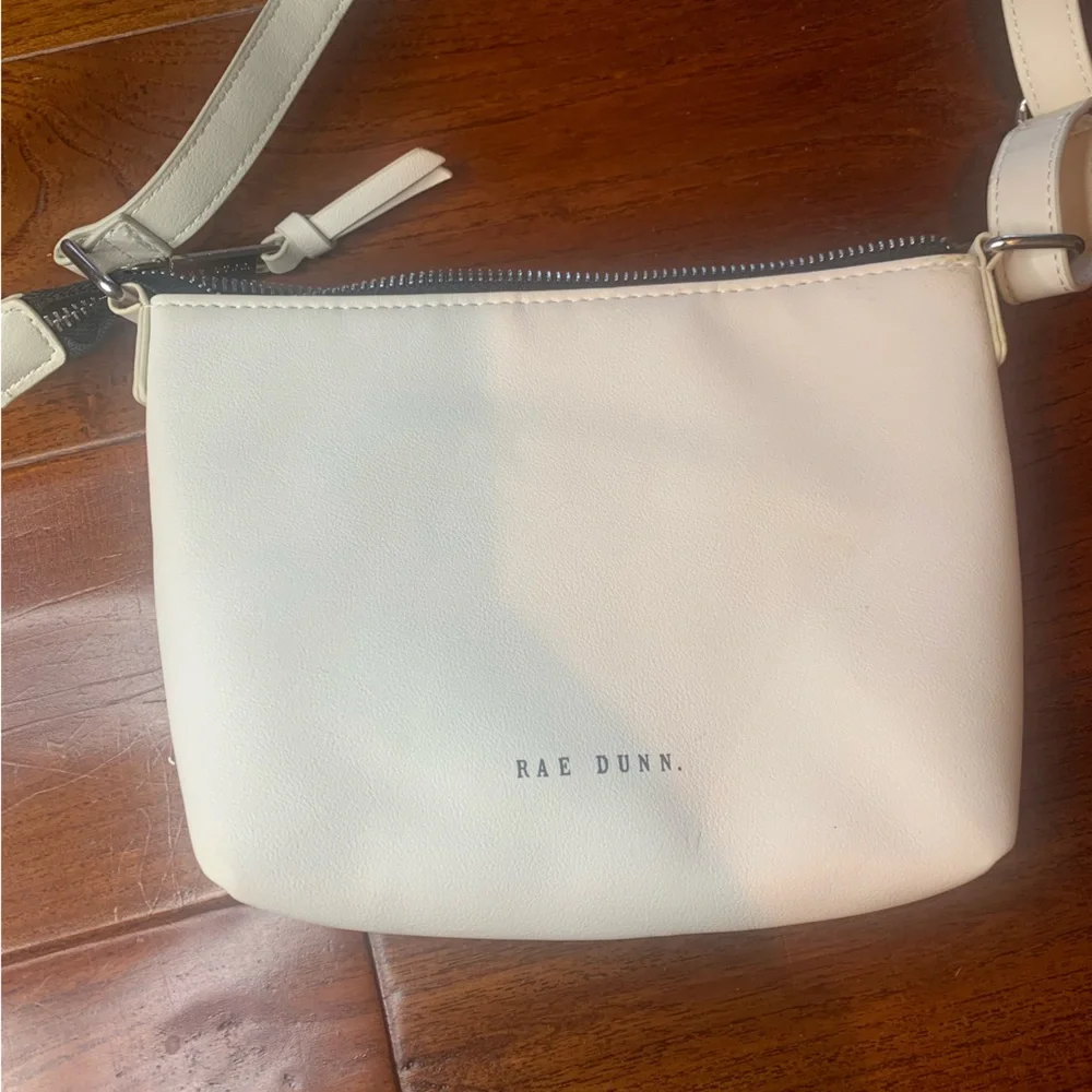 Rae Dunn Purse  NEW Off-white LOVE Cross Body HandbagSmall 8.25